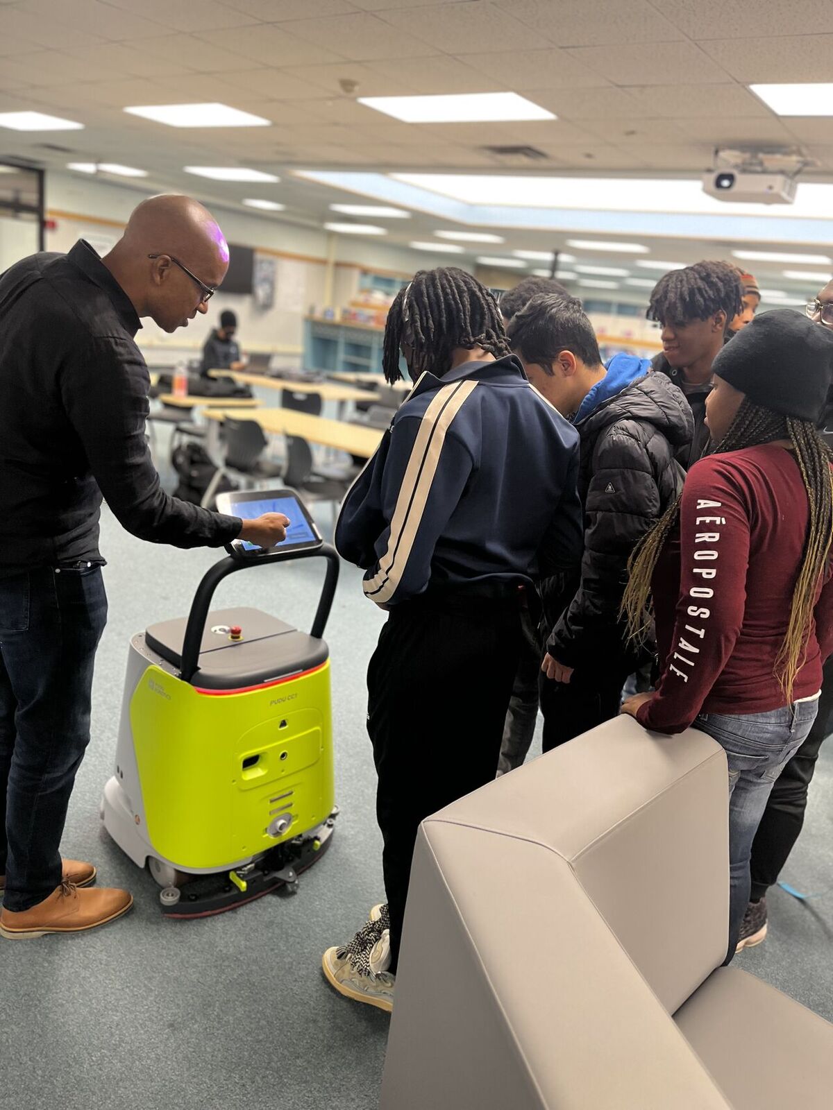 Students Learning CC1 Interface