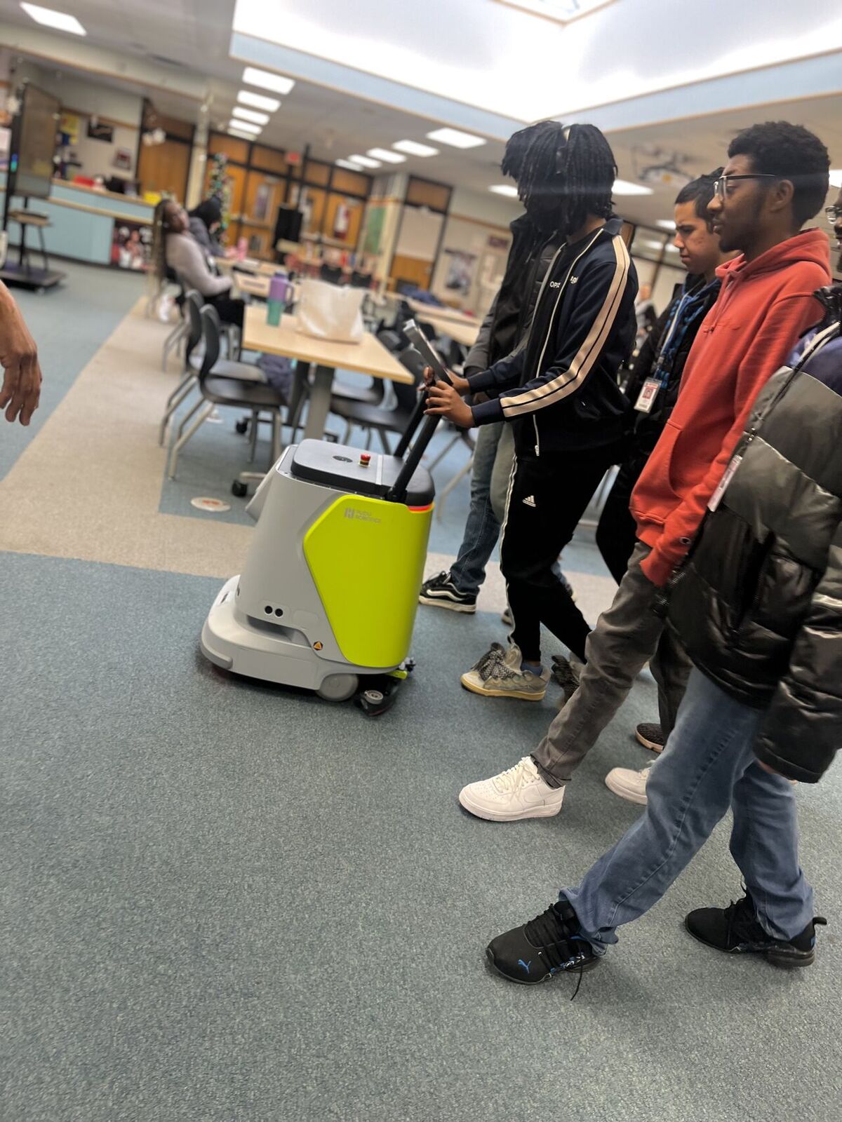 Students Mapping Cleaning Area